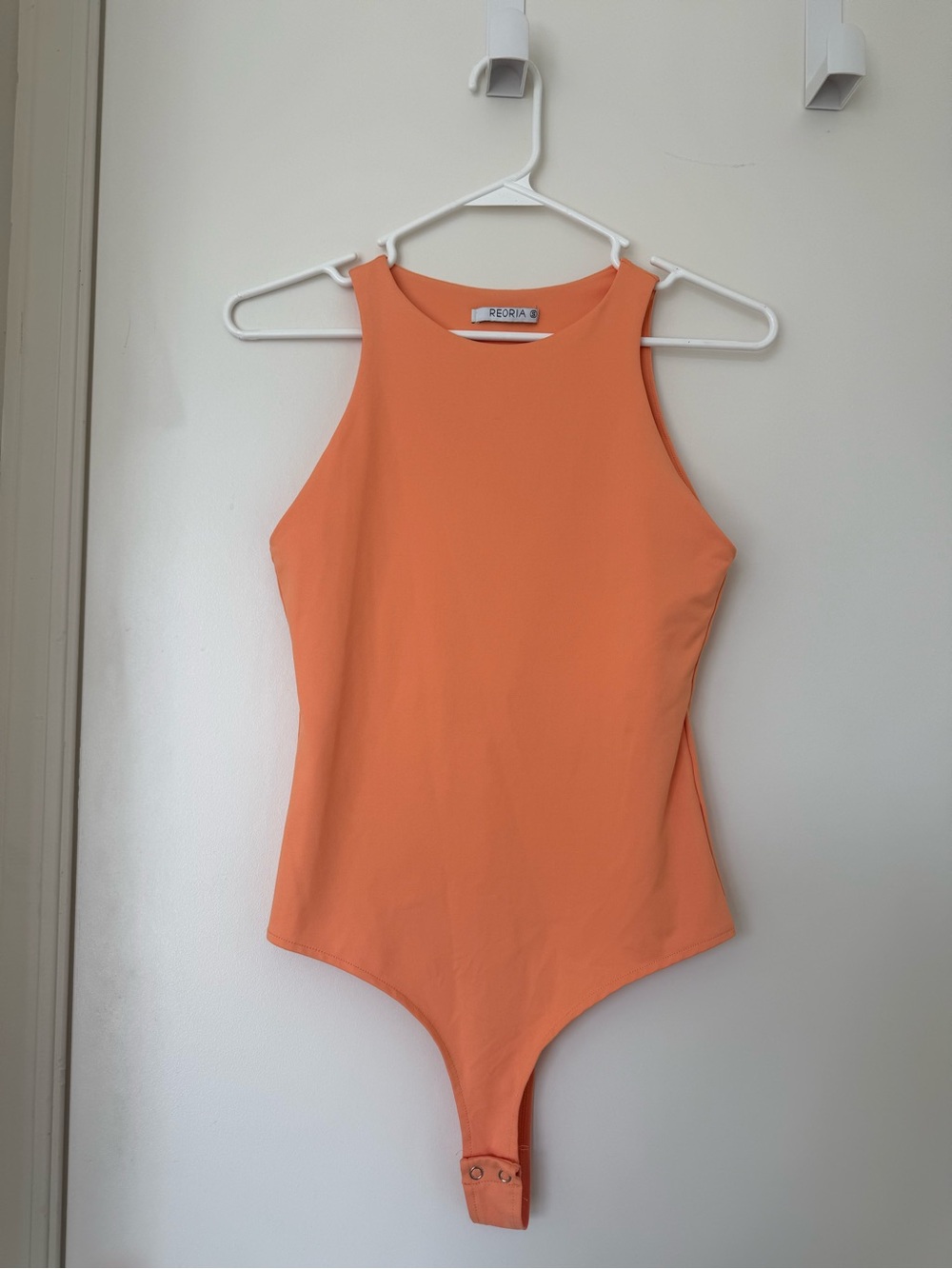 ReoRia Orange Tanktop Bodysuit